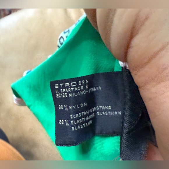 NWT ETRO Paisley Bikini Bottom Women’s Size 42 (US 6) $305 MSRP - Picture 9 of 9